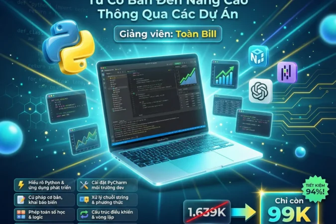 Khóa Học Lập Trình Python Từ Cơ Bản Thông Qua Các Dự Án