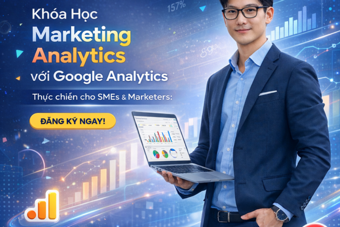 Khóa Học Marketing Analytics Với Google Analytics 4 Mới Nhất – Thực Chiến Cho Người Mới