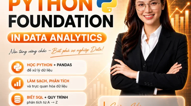 Khóa học Python Foundation in Data Analytics MCI Việt Nam