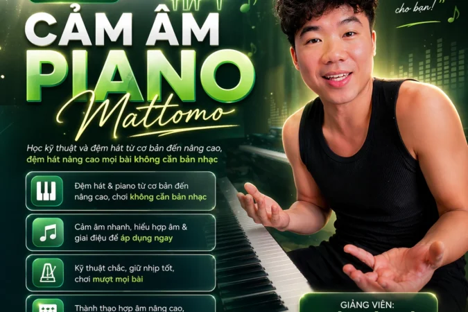 Khóa Học Cảm Âm Piano Mattomo