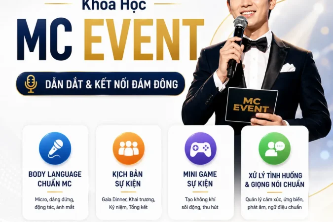 Khóa Học MC Event – Dẫn Dắt & Kết Nối Đám Đông