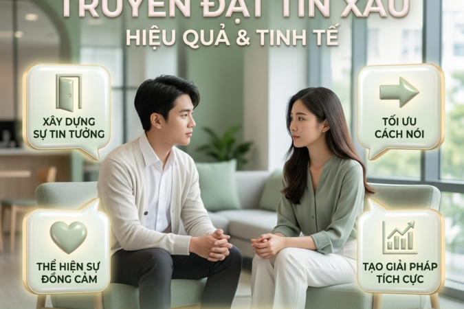 Khóa Học Kỹ Năng Truyền Đạt Tin Xấu Hiệu Quả – Xử Lý Tình Huống “Khó Nói” Chuyên Nghiệp
