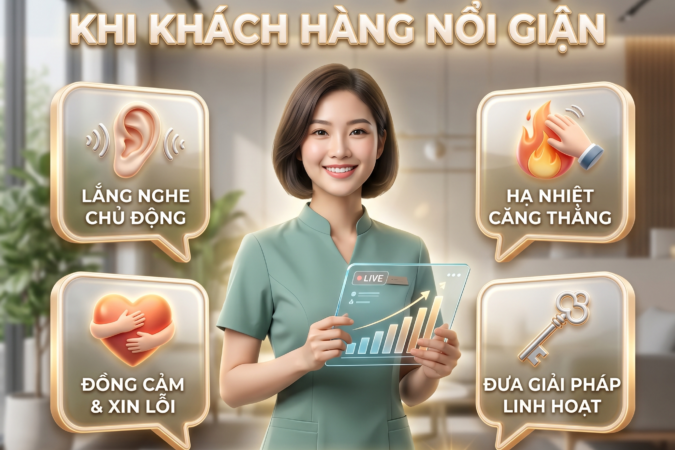 Khóa Học Kỹ Năng Hạ Nhiệt Khi Khách Hàng Nổi Giận – Bí Quyết Xử Lý Khiếu Nại 2026