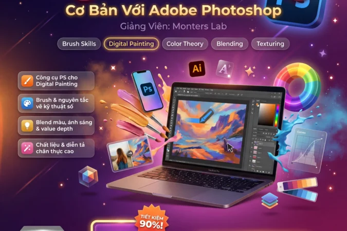 Khóa Học Digital Painting Photoshop Cơ Bản Mới Nhất