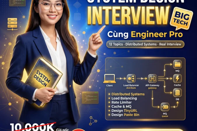 Khóa Học System Design Interview Big Tech – Engineer Pro