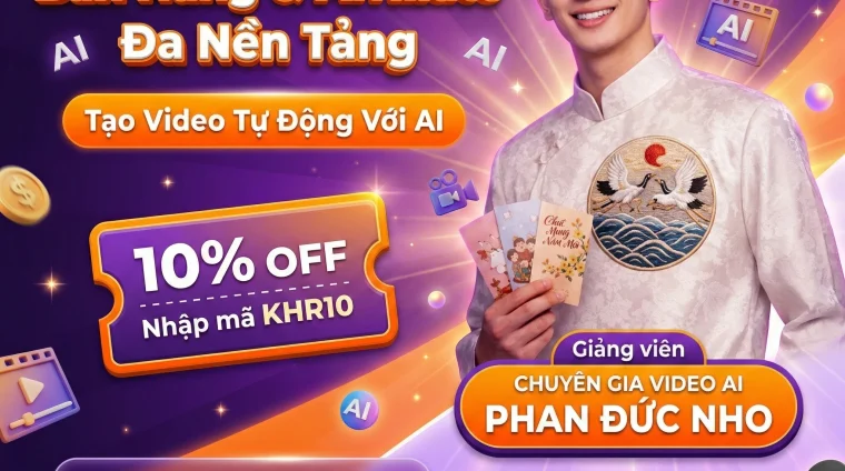 Khóa Học Làm Video AI Bán Hàng & Affiliate Đa Nền Tảng 2026 – Phan Đức Nho