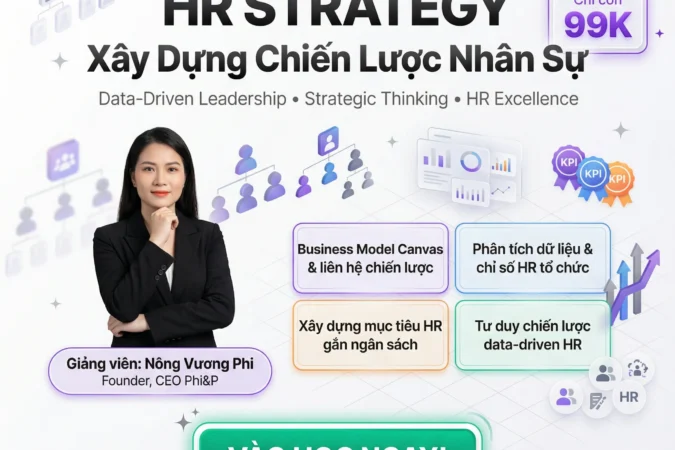 Khóa Học HR Strategy – Xây Dựng Chiến Lược Nhân Sự